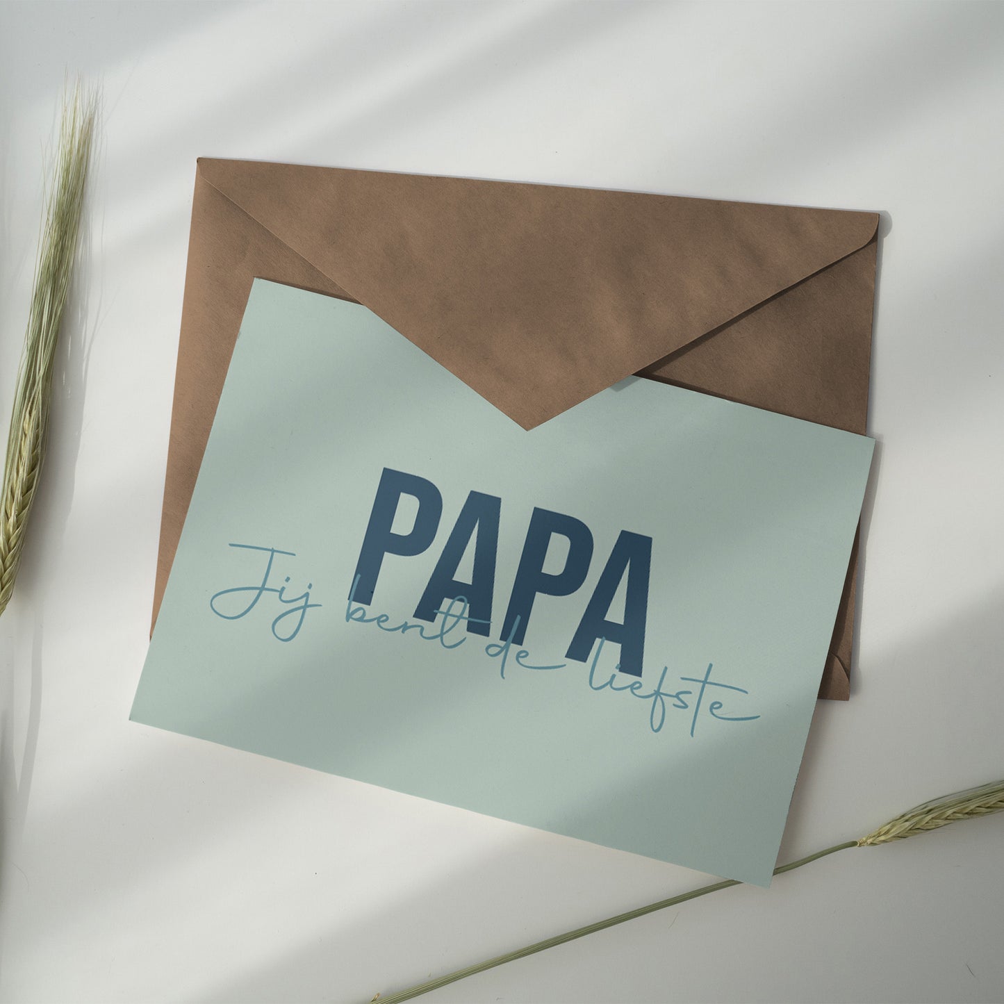 Papa Jij Bent De Liefste Wenskaart